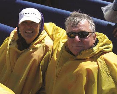 Saute Mouton - Getting very wet shooting the Lachine Rapids on a jetboat. © The Galley Guys